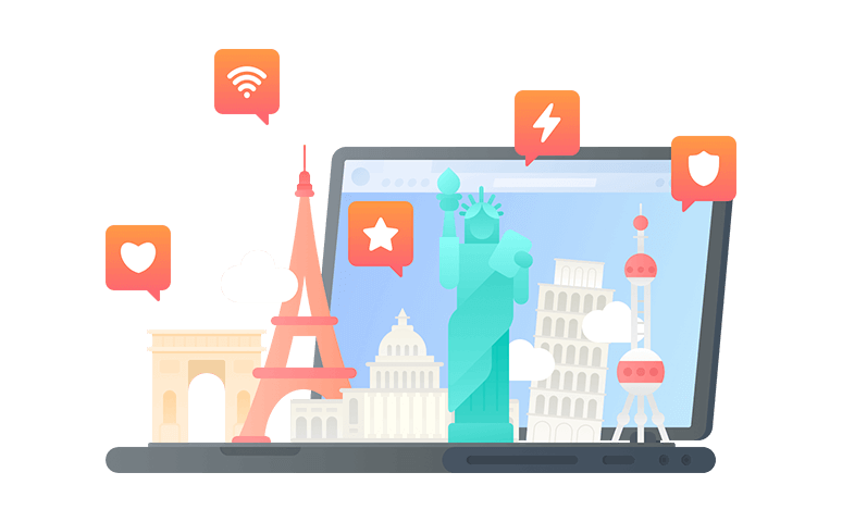 在外国连接到中国的加速器 - 大陆VPN