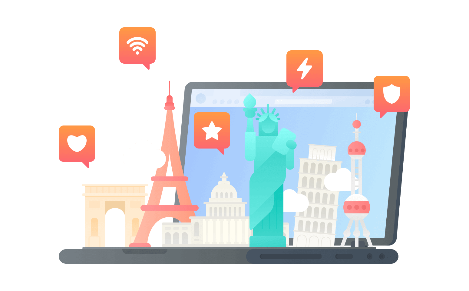 在外国连接到中国的加速器 - 大陆VPN